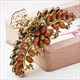 Vintage Crystal Resin Flower Hair Accessories