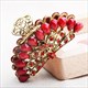 Rhinestone Crystal Flower Hair Claws – Retro Hair Accessory
