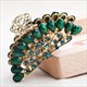 Rhinestone Crystal Flower Hair Claws – Retro Hair Accessory