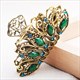 Rhinestone Crystal Flower Hair Claws – Retro Hair Accessory