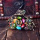 Vintage Metal Rose Flower Hair Claw Clip