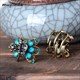 Antique Bronze Hair Clip Vintage Elegance