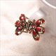 Antique Bronze Hair Clip Vintage Elegance