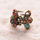 Antique Bronze Hair Clip Vintage Elegance