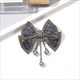 Sparkling Rhinestone Hairpin For Ponytail Style