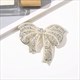 Sparkling Rhinestone Hairpin For Ponytail Style