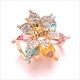 3D Flowers Crystal Hair Accessories For Girls