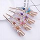 Rhinestone Floral Hair Accessories For Bridal Elegance
