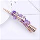 Rhinestone Floral Hair Accessories For Bridal Elegance