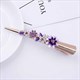 Rhinestone Floral Hair Accessories For Bridal Elegance