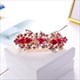 Elegant Crystal Leaf Spring Hairpin For Women