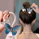 Vintage Embroidered Butterfly Claw Clip For Women