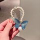 Vintage Embroidered Butterfly Claw Clip For Women