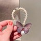 Vintage Embroidered Butterfly Claw Clip For Women