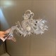 Chinese Dragon Rhinestone Pearl Hair Clips