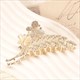 Rhinestone Adorned Metal Hair Claw Clip For Women
