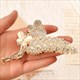 Rhinestone Adorned Metal Hair Claw Clip For Women