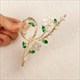 Rhinestone Adorned Metal Hair Claw Clip For Women