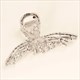 Rhinestone Adorned Metal Hair Claw Clip For Women