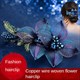 fashionable Copper Wire Woven Flower Hair Accessories