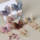 Retro Butterfly Tassel Hairpin For Bridal Elegance