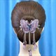 Retro Butterfly Tassel Hairpin For Bridal Elegance