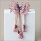 Retro Butterfly Tassel Hairpin For Bridal Elegance