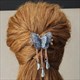 Retro Butterfly Tassel Hairpin For Bridal Elegance