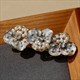 Pearl Flower Hair Claws For Women – Shiny Ponytail Headwear