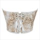women's Gothic Bustier Top: Off-Shoulder Elegance