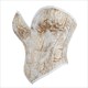 women's Gothic Bustier Top: Off-Shoulder Elegance