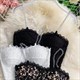 korean Chic Lace Camisole: Trendy Off-Shoulder Tops For Women