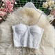 korean Chic Lace Camisole: Trendy Off-Shoulder Tops For Women