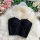 korean Chic Lace Camisole: Trendy Off-Shoulder Tops For Women