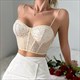 Herbst Halter Crop Top Tank Vest