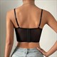 Rhinestone Fringe Bustier Cami – Sexy Backless Party Top