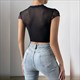 koreanische Chic V-Ausschnitt Crop Top und Rundhals-Bluse Kollektion