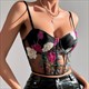 floral Corset Top: Summer Camisole For A Beachy Night Out