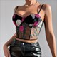 floral Corset Top: Summer Camisole For A Beachy Night Out