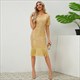 Vintage Sequin Fringe Dress Glamorous Partywear