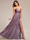 sparkling Maxi Dress, Pleated And Sultry