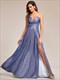 sparkling Maxi Dress, Pleated And Sultry
