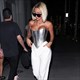 Metallic Waistband Crop Top And Strapless Vest Set