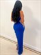 all-season elegance: solid color, rhinestone-embellished, off-shoulder, sleeveless bodycon maxi dress: perfect for casual to formal occasions