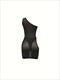 rhinestone cut out bodycon dress, sleeveless one shoulder dress for spring & summer, women's clothing