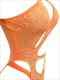 rhinestone cut out bodycon dress, sleeveless one shoulder dress for spring & summer, women's clothing