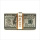 creative fashion new money clutch rhinestone purse0000 dollars stack bags of cash evening handbags shoulder wedding dinner bag