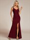 glitter splite evening dresses