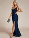 glitter splite evening dresses