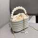 handle rhinestones evening clutch bag purses and handbag luxury designer shoulder bag shiny crystal clutch purse bucket bag